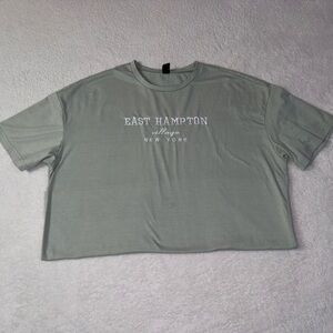 Short Sleeve. OVERSIZED BAGGY. Light Green Shirt.